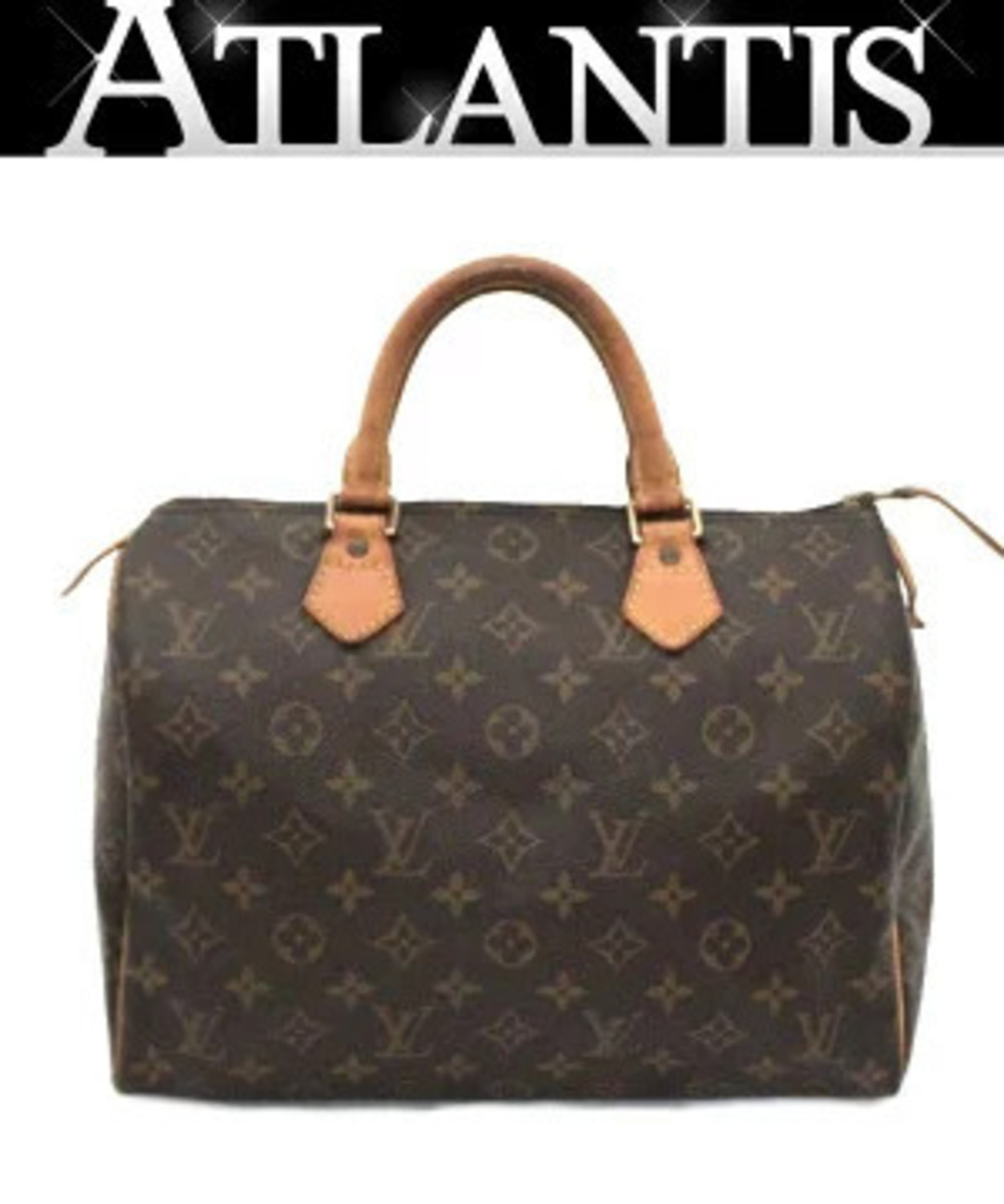 Louis Vuitton Speedy Handbag Boston Bag Monogram